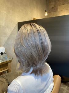 ラベンダーベージュ【sourire野崎】 - 半個室型美容室 Sourire 姪浜店掲載