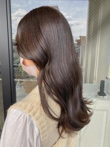 【CHESTER】マロンベージュ オリーブベージュ 艶カラー - 髪質改善 SEPT. 天神大名掲載
