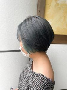 【Reir下北沢】*インナーカラー+グリーン×グレー* - Reir_下北沢掲載