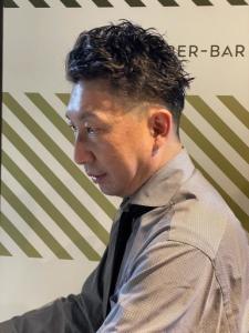大人のパーマスタイル【BARBER-BAR】 - バーバーバー赤羽掲載