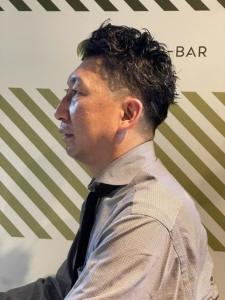 大人のパーマスタイル【BARBER-BAR】 - バーバーバー赤羽掲載