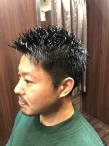 ショートパーマ　濡れパン　ツーブロック　【札幌】 - THIS IS BARBER掲載