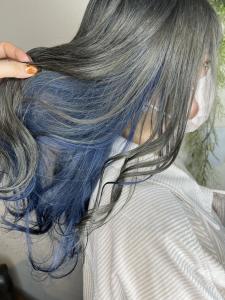スケルトングレー×ディープブルー - Brooch掲載