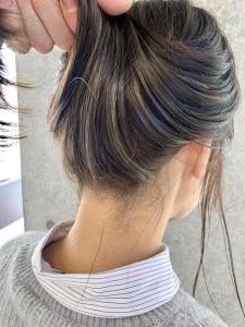 【豊塚】ヘアアレンジしても可愛いインナーハイライトカラー - sweep 平尾掲載