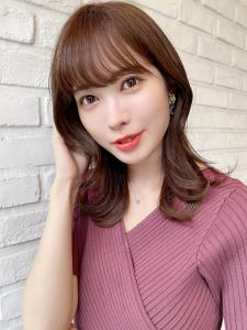 大人かわいい/フェザーバング/カーキグレージュ/くびれミディ - ARCHE Hair&Headspa錦糸町 髪質改善 錦糸町南口店掲載