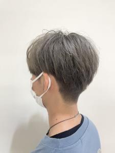 センターパート/シルバーカラー/ダブルカラー/メンズカット - ungu GALLERY掲載