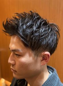 ビジネスアップバングツーブロ刈り上げ21 - ヘアーモードキクチ 銀座店掲載