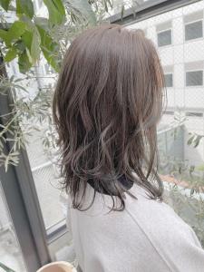 カーキグレージュ/大人かわいい/レイヤー/くすみブルー - ブリーチ&トリートメント&ショート HETTU 仙台駅前店掲載