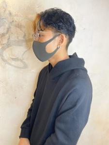 【Reir吉祥寺】*フェイスフレーミング+ネイビー×ブロンド - Reir_吉祥寺 レイール キチジョウジ掲載