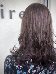 くすみラベンダーピンクベージュ - 半個室型美容室 Sourire 箱崎店掲載