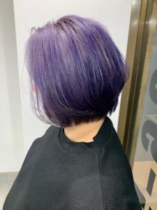 パープルヘア - HAIR SALoN THE NAKED掲載