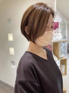 銀座30代40代50代ショート　ショートボブ - marju銀座掲載