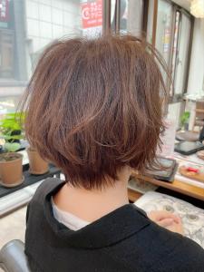 ショートボブ×ベージュブラウン - gift hair salon掲載