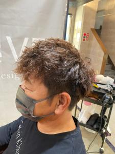 メンズツイストスパイラルパーマ - BRaeVE hair design掲載