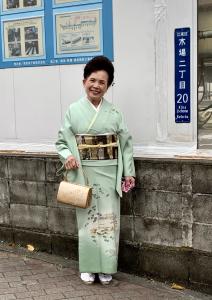 訪問着着付け＆ヘアセット