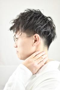 高め2ブロ×ソフトパーマ　ショートレイヤースタイル - LES GARCONS 仙台店掲載
