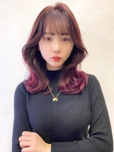 韓国ひし形シルエット／ワインレッド - ALICe by AFLOAT掲載