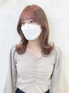 【Reir吉祥寺】*リバースカール+ペールピンクベージュ* - Reir_吉祥寺 レイール キチジョウジ掲載