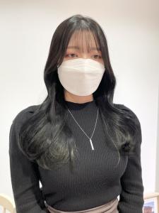 【 YOKE 】ブルーブラックくびれヘアヨシンモリ韓国ヘア - YOKE掲載