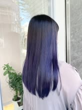 綾瀬大人かわいいラベンダーカラー10代20代30代韓国ヘア - 髪質改善個室サロン primoA HANARE 綾瀬美容院掲載