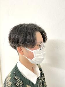仙台メンズパーマ/ニュアンススパイラル/センターパート - ungu ul掲載