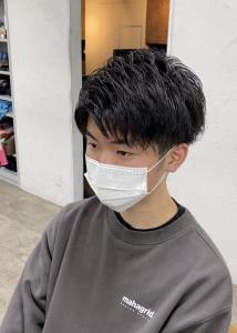 サイドパートアップバングショート/￥5280 - prize Iris 池袋【プライズ アイリス】池袋駅東口店掲載