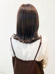 【flor 戸塚】*くびれ外ハネセミディ+カフェベージュ* - Flor_戸塚掲載