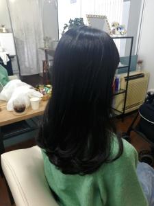 トーンダウンブルーブラックグラデーションカラー☆ - MON STYLE掲載
