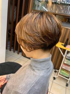 大人かわいい/ショート/40代50代60代/小顔/丸み/暖色 - QUALIS 上福岡店掲載