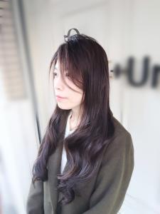 ゆるふわコテ巻きロング×アッシュグレー/亀戸/錦糸町 - 1+ Unplus lien掲載