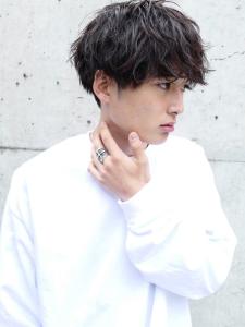 ナチュラルマッシュ/束感パーマ/黒髪 - MEN'S HAIR TOKYO 表参道掲載