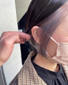 ラベンダーシルバー　ボブスタイル - ACT 表参道店掲載