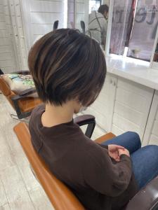 ショート×ハイライト - terrace hair & botanical掲載