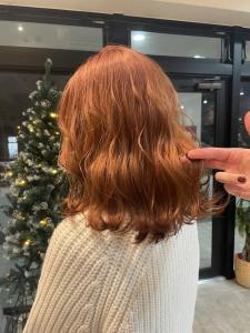 【CHESTER】オレンジブラウン - 髪質改善 SEPT. 天神大名掲載