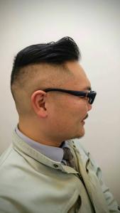 フェード風バーバースタイル - カットサロンタウラアルチザンヘアー掲載