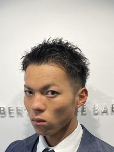 ビジネススパイキーベリーショートメンズカット/銀座理容室東銀 - 【シェアサロン】 LIBERTY SHARE BARBER 銀座掲載