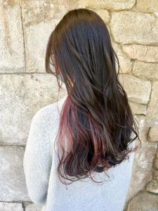 【Reir吉祥寺】*インナーカラー+バーガンディレッド* - Reir_吉祥寺 レイール キチジョウジ掲載