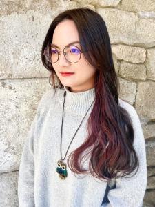 【Reir吉祥寺】*インナーカラー+バーガンディレッド* - Reir_吉祥寺 レイール キチジョウジ掲載