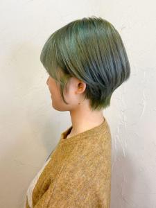 【Reir下北沢】*マニッシュショート+モスグリーン* - Reir_下北沢掲載