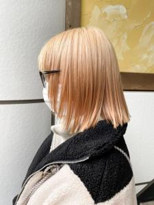 【Reir下北沢】*ボブ+ペールゴールドベージュ* - Reir_下北沢掲載