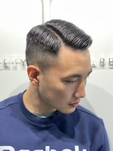 【バーバースタイル】特殊技術折らないアイパー/サイドパート - 【シェアサロン】 LIBERTY SHARE BARBER 銀座掲載