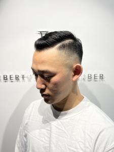 王道バーバースタイルフェードカット/銀座理容室/東銀座理容室 - 【シェアサロン】 LIBERTY SHARE BARBER 銀座掲載