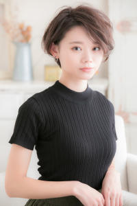 ボーイッシュになりすぎない、ひし形ショート - little 仙台掲載