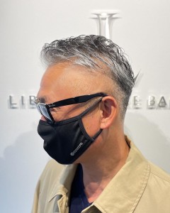 【40，50代】おじさんとは言わせない！イケてるおじ様震災刈 - 【シェアサロン】 LIBERTY SHARE BARBER 銀座掲載