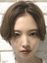 透明感溢れるダークトーン☆ショートマッシュ - 髪質改善&hair  grandage 北千住掲載