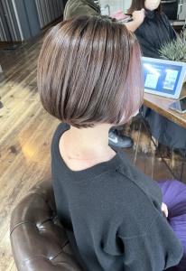 ラベンダーインナーカラー・ショートボブ - hair＆make egerie掲載
