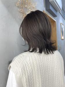 オリーブグレーで赤みを消して柔らかく◎ - pesca 長町南2号店掲載