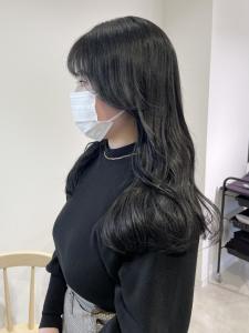 【 YOKE 】ブルーブラックヨシンモリくびれヘア韓国 - YOKE掲載
