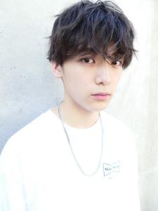 ランダムポイントパーマ/ソフトマッシュ/ダークアッシュグレー - MEN'S HAIR TOKYO 原宿掲載