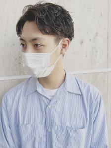 無造作サイドパート/パーマ/ツーブロック - MEN'S HAIR TOKYO 原宿掲載